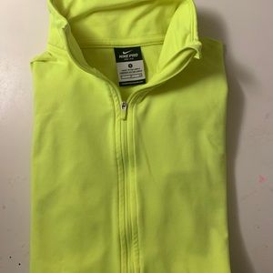 Nike Neon Dri-Fit Quarter Zip⚠️